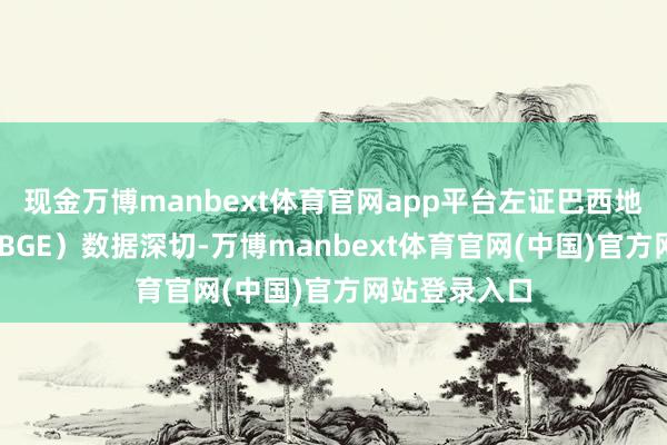 现金万博manbext体育官网app平台左证巴西地舆统计局（IBGE）数据深切-万博manbext体育官网(中国)官方网站登录入口
